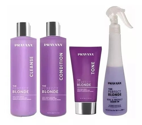 Perfect Blonde 325ml Shampoo + Acond + Bifásico + Mascarilla