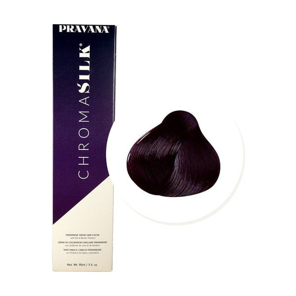 Pravana Tinte ChromaSilk 4.20 Castaño Nacarado Profundo