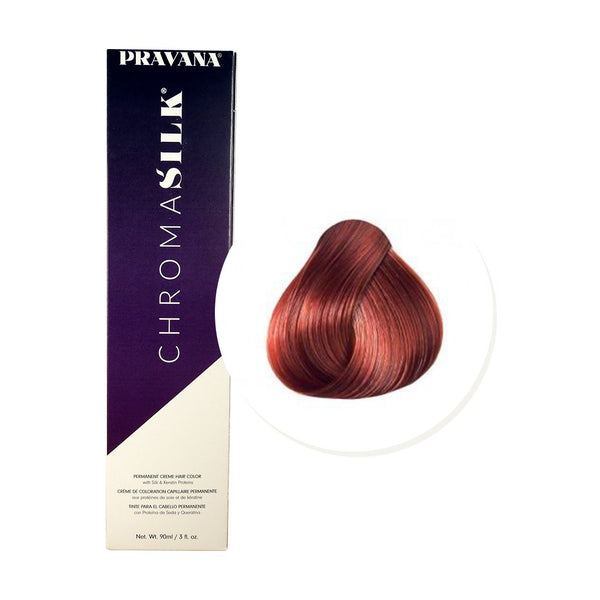 Pravana ChromaSilk 7.43 Rubio Cobrizo Dorado