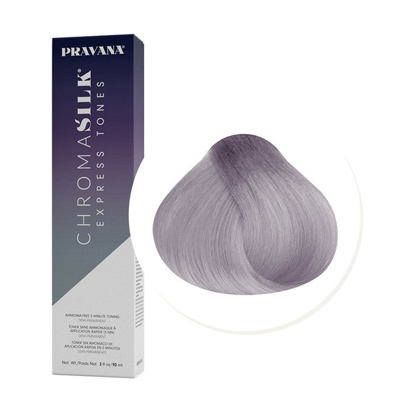 Pravana ChromaSilk Express Tonos Plata Ahumada